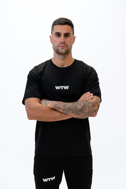 Camiseta Oversize MMA TEAM Negra
