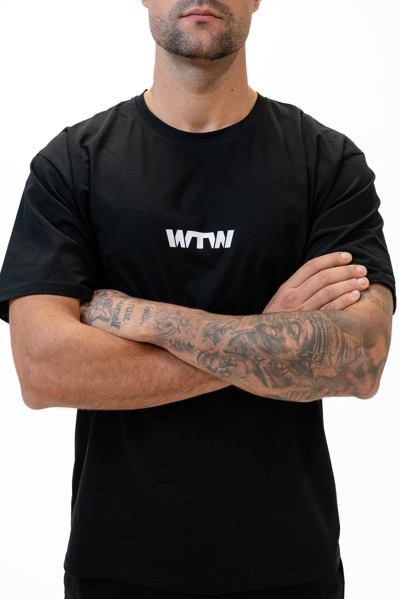 Camiseta Oversize MMA TEAM Negra
