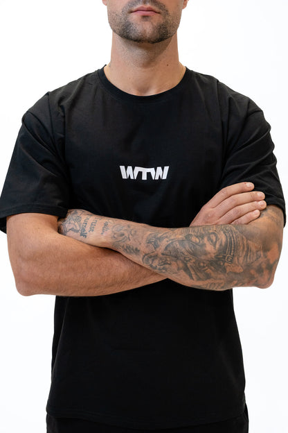 Camiseta Oversize MMA TEAM Negra