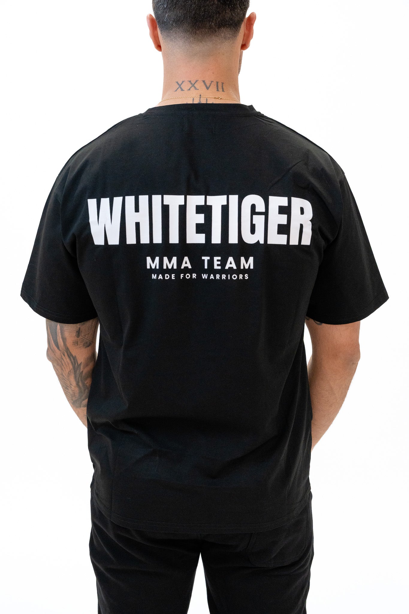 Camiseta Oversize MMA TEAM Negra