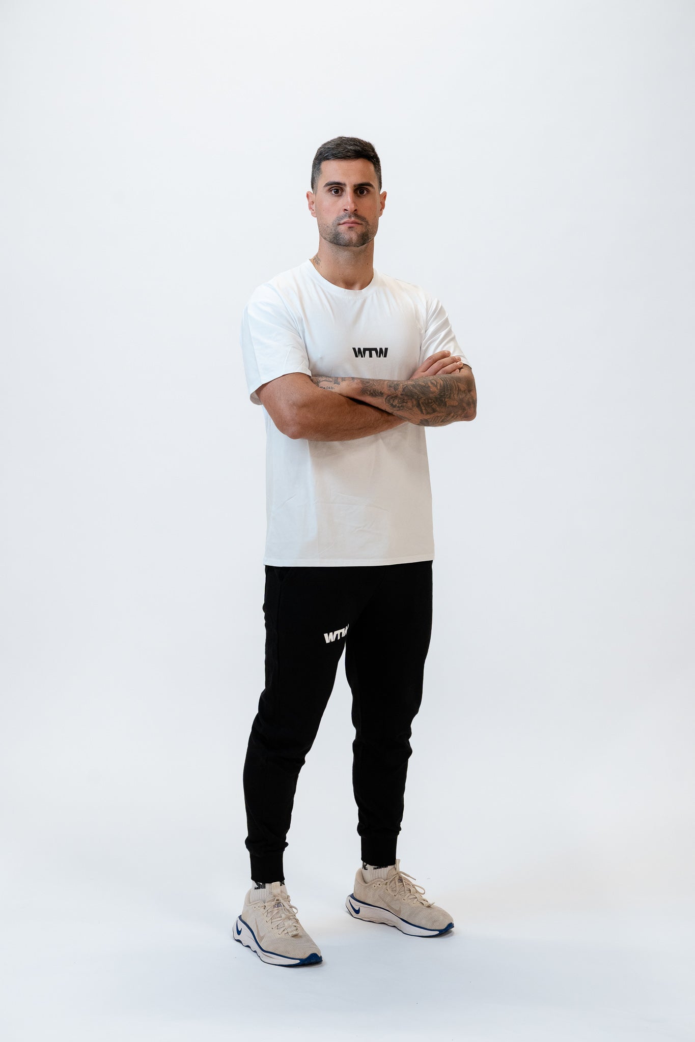 Camiseta Oversize MMA TEAM Blanca