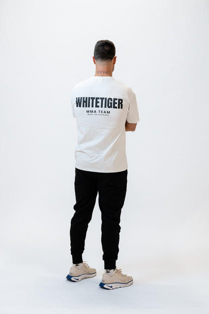 Camiseta Oversize MMA TEAM Blanca