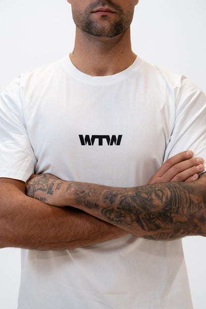 Camiseta Oversize MMA TEAM Blanca