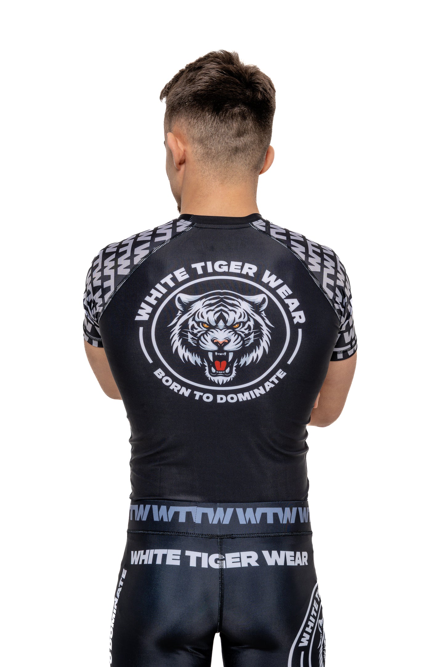 Rashguard Corto NEGRO
